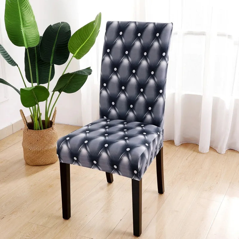 Chair Cover Hotel Chair Cover Dining Chair Cover One-piece Elastic Chair Cover Office Computer Seat Cover