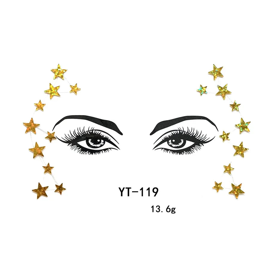 water droplets arylic tattoos & body art 1 piece