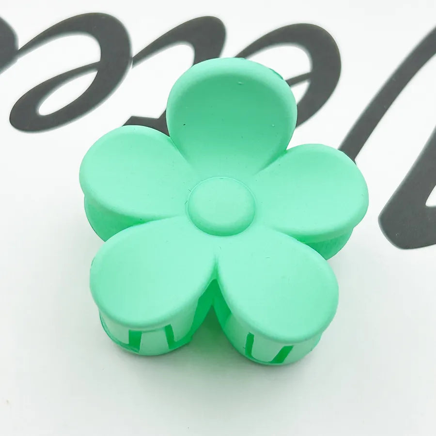 Frosted Flower Hair Clip Back Head Updo Hair Clip Barrettes Ponytail Bun High-Grade Sense Barrettes Shark Clip Wholesale