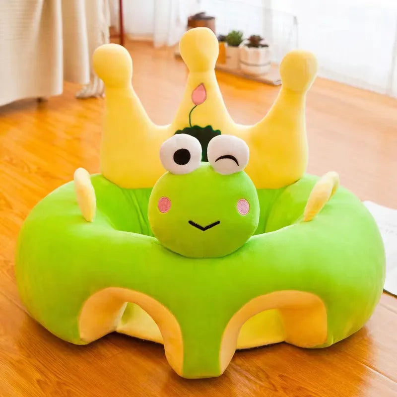 New Cartoon Baby Learning Seat Sofa Children Plush Sofa Lazy Sofa Chair Baby Learning Seat Gift Wholesale