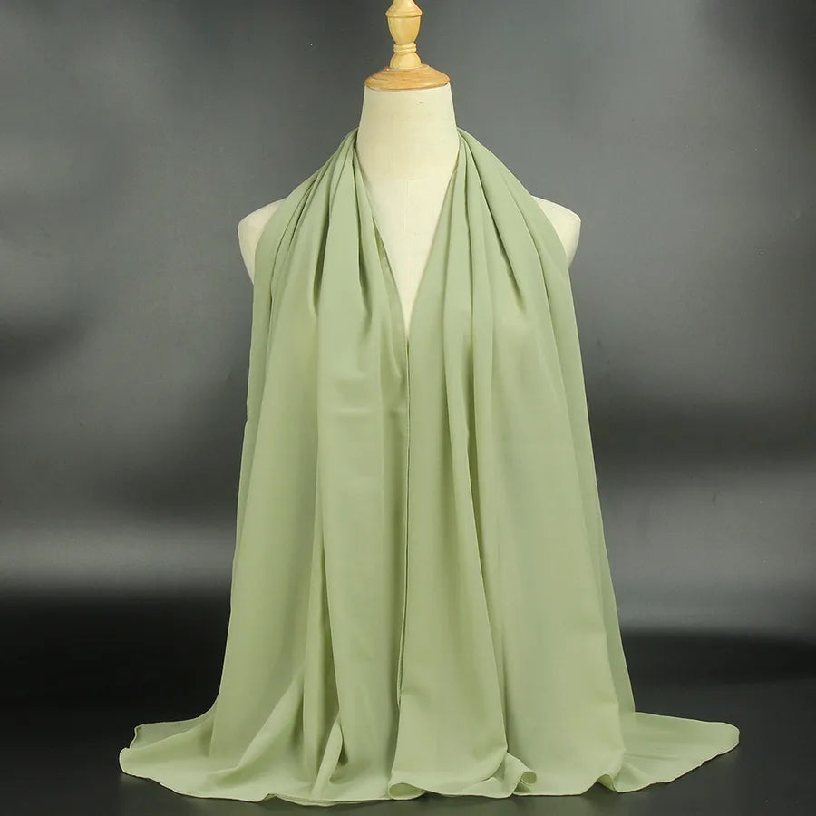 Unisex Basic Simple Style Solid Color Polyester Kerchief