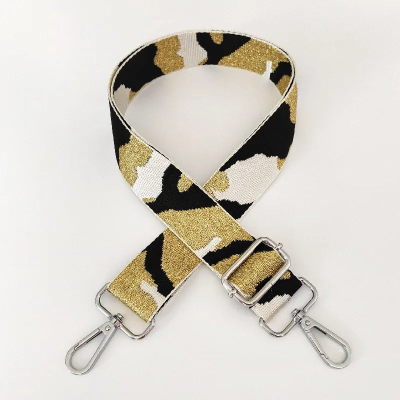 new wide camouflage webbing adjustable shoulder messenger long strap
