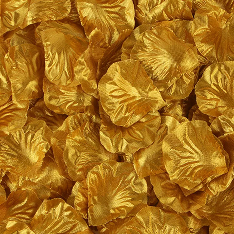 Non-woven 100 pieces of simulated petals rose petals wedding wedding room layout wedding supplies factory direct sales