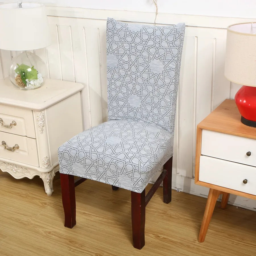 Chair Cover Hotel Chair Cover Dining Chair Cover One-piece Elastic Chair Cover Office Computer Seat Cover