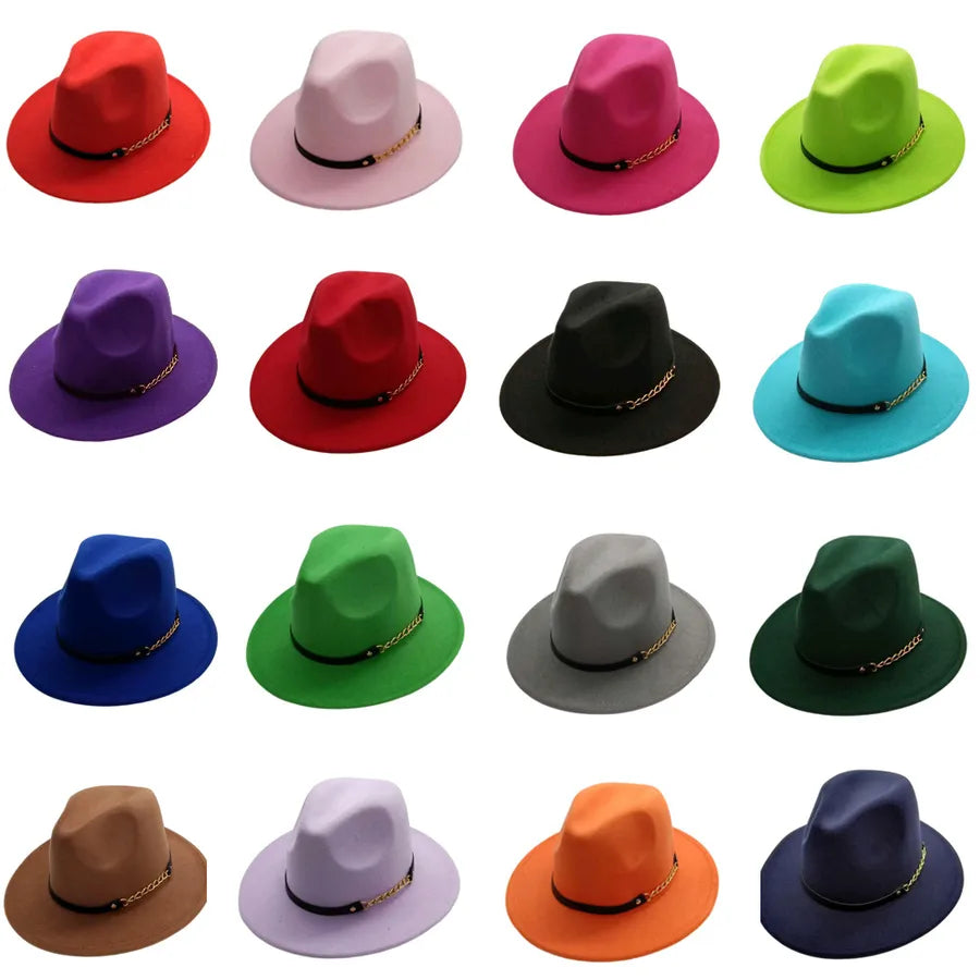 Women's Simple Style Classic Style Solid Color Flat Eaves Floppy Hat