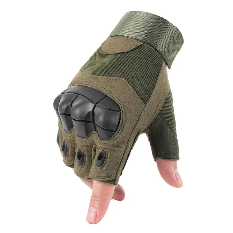 men's sports solid color nylon gloves