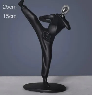 simple style abstract synthetic resin ornaments artificial decorations