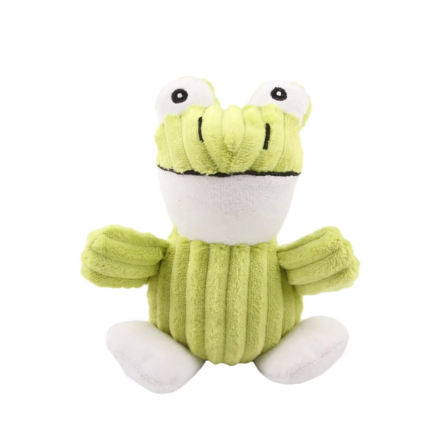 cute cloth animal pet toys