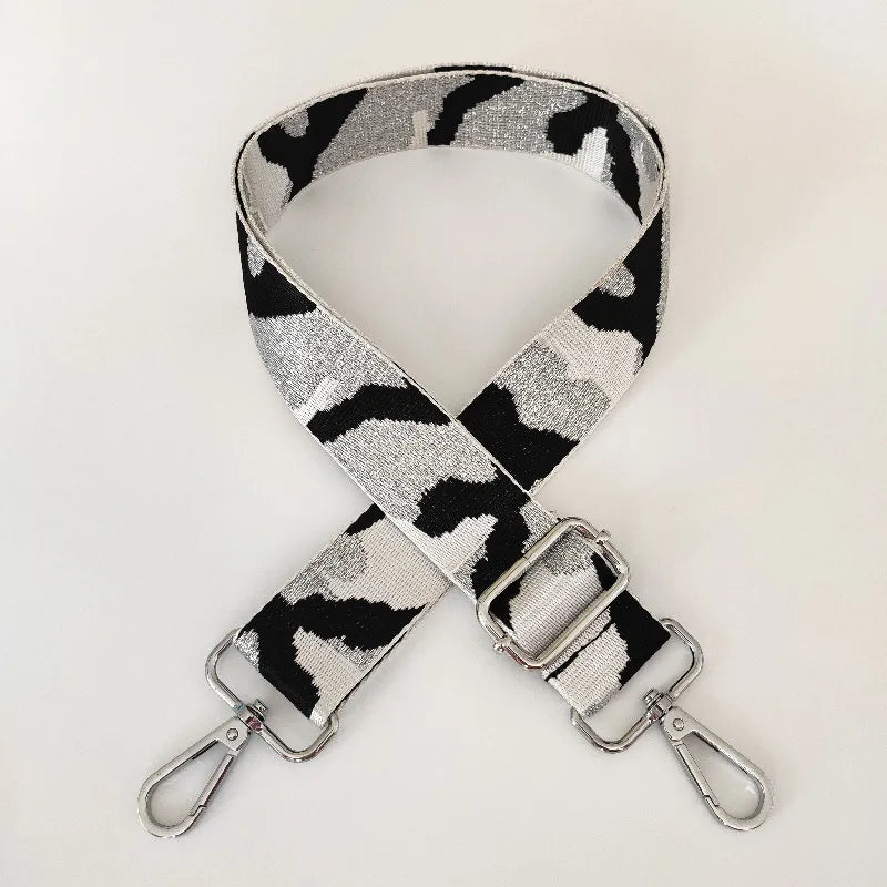 new wide camouflage webbing adjustable shoulder messenger long strap