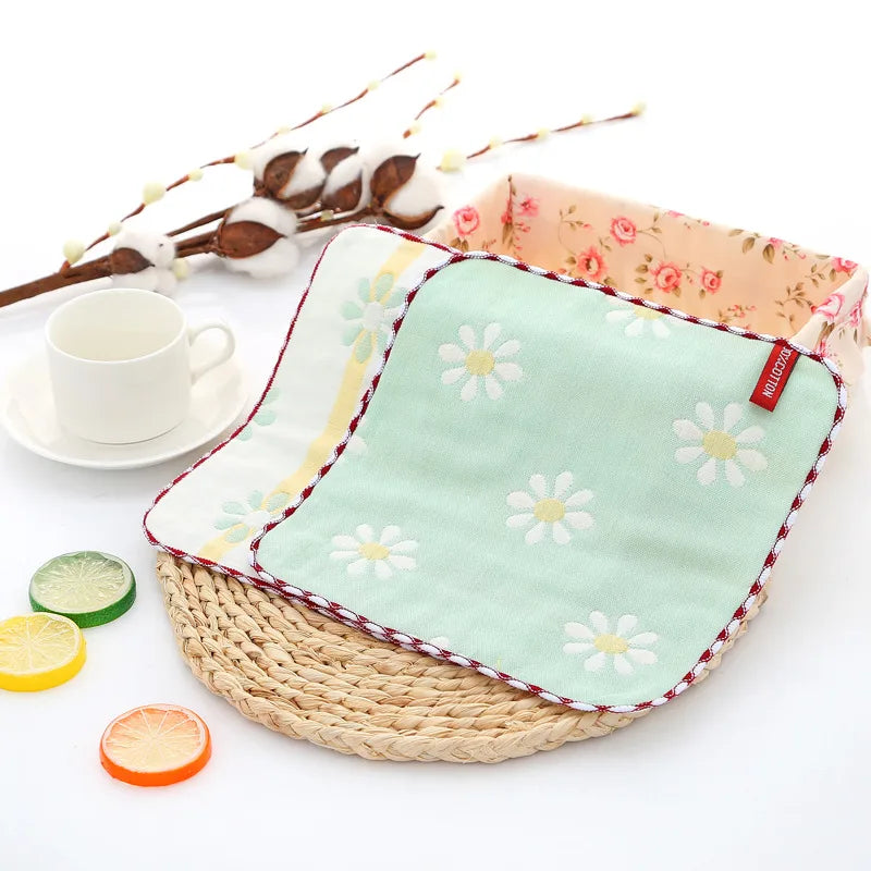 Cute Cartoon Cotton Burp Cloths Baby Accessories