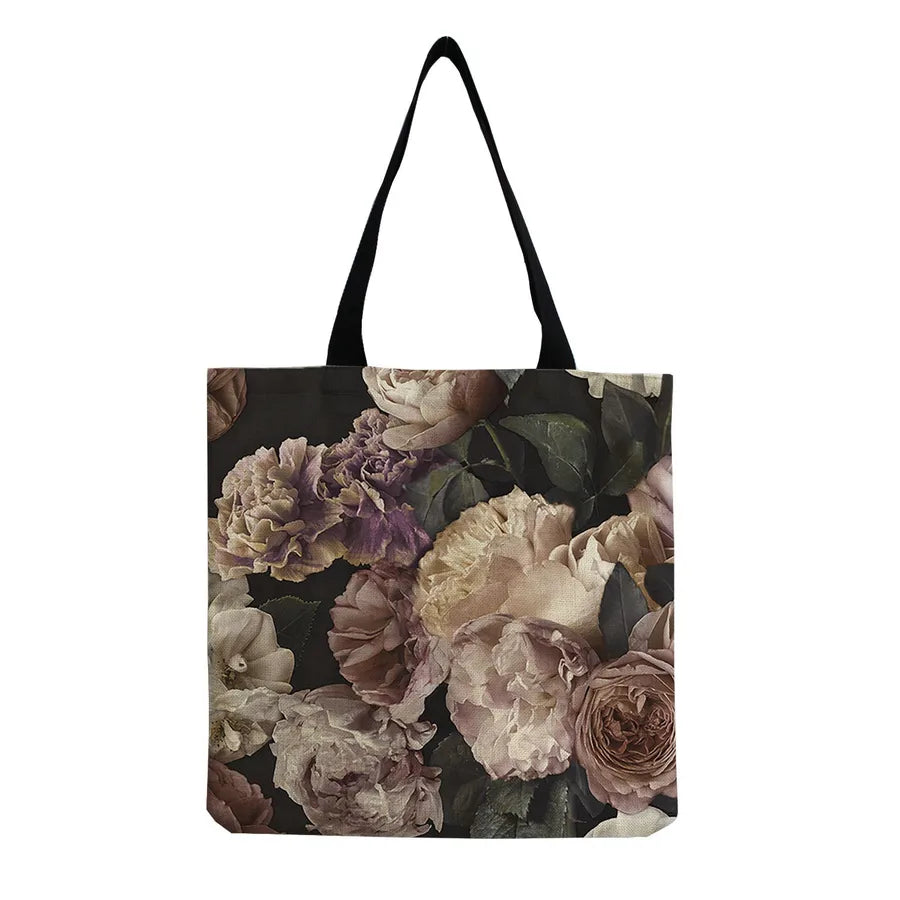 women's fashion flower shopping bags