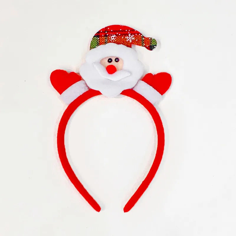 Christmas Cartoon Style Christmas Tree Snowman Snowflake Party Festival