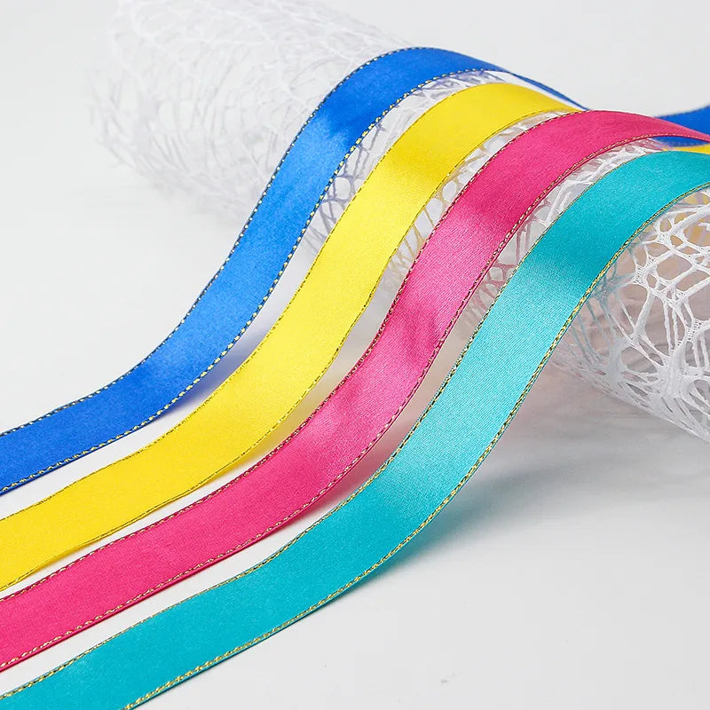 Classic Style Solid Color Polyester Holiday Wedding Birthday Party Supplies Gift Wrapping Supplies 1 Roll