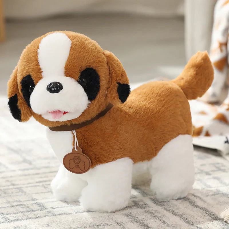 Small Size Teddy Shiba Inu Pomeranian Plush Dolls Realistic Dog Toy Soft PP Cotton Sleeping Companion Dolls For Children