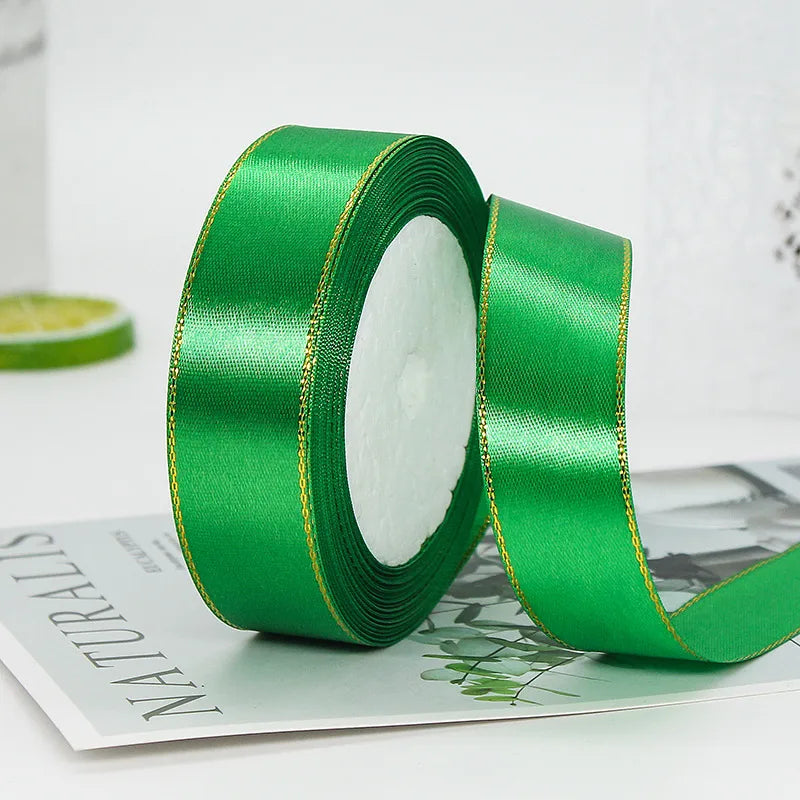 Classic Style Solid Color Polyester Holiday Wedding Birthday Party Supplies Gift Wrapping Supplies 1 Roll