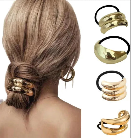 Vacation Streetwear Women's Scallop Starfish Alloy Plating Hair Tie