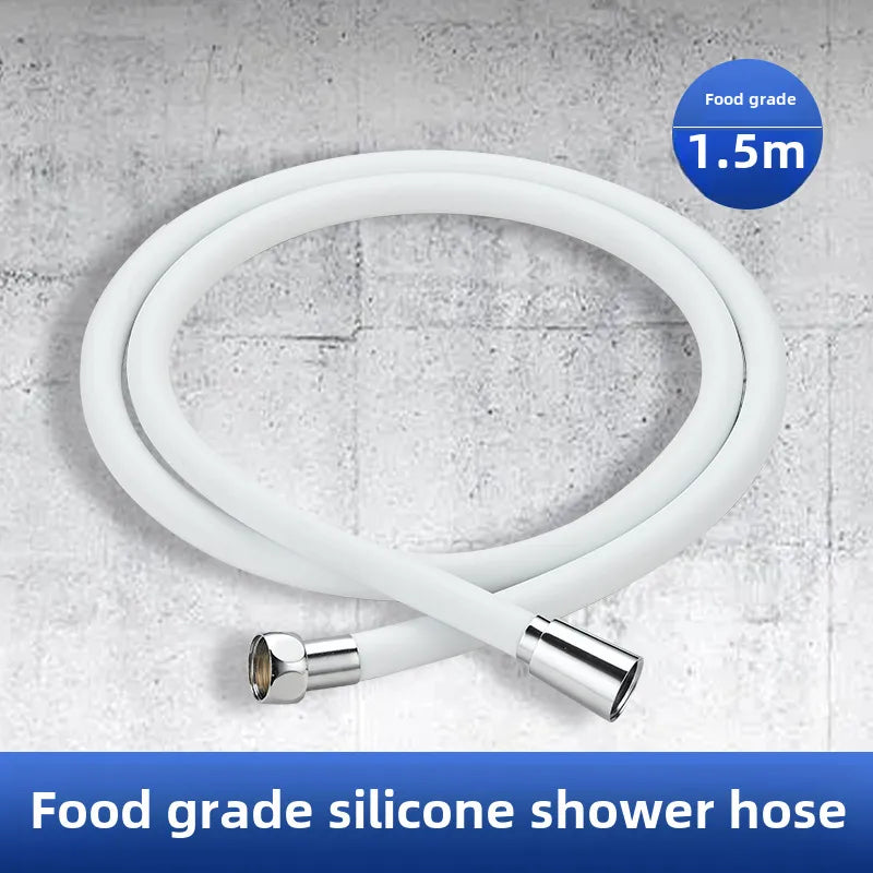 Spray shower booster shower head frosted black hand-held shower head suit five-speed multi-function universal interface