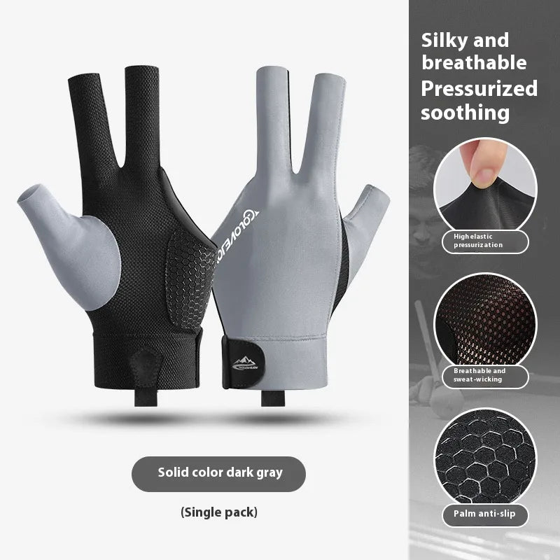 Vocabulary Words/Name Multicolor Spandex Polyester Billiard Gloves