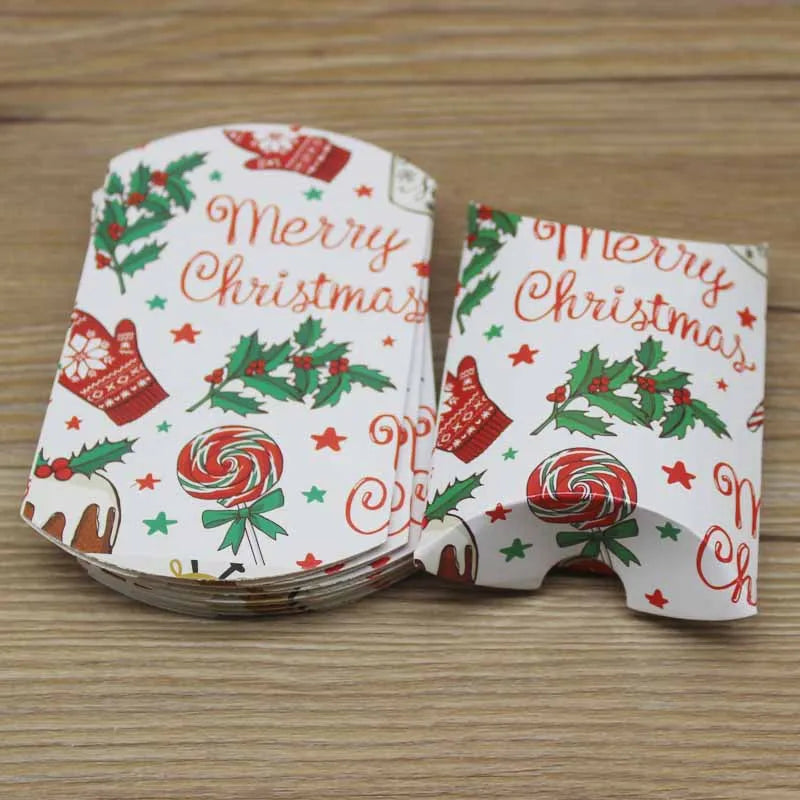 Multicolor Handmade Christmas Gift Box Wedding Candy Swan Packaging Box Floral Design Jewelry Present Container