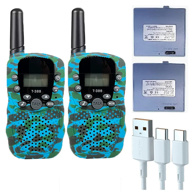 Children's Walkie-Talkie Multicolor Plastic Toys