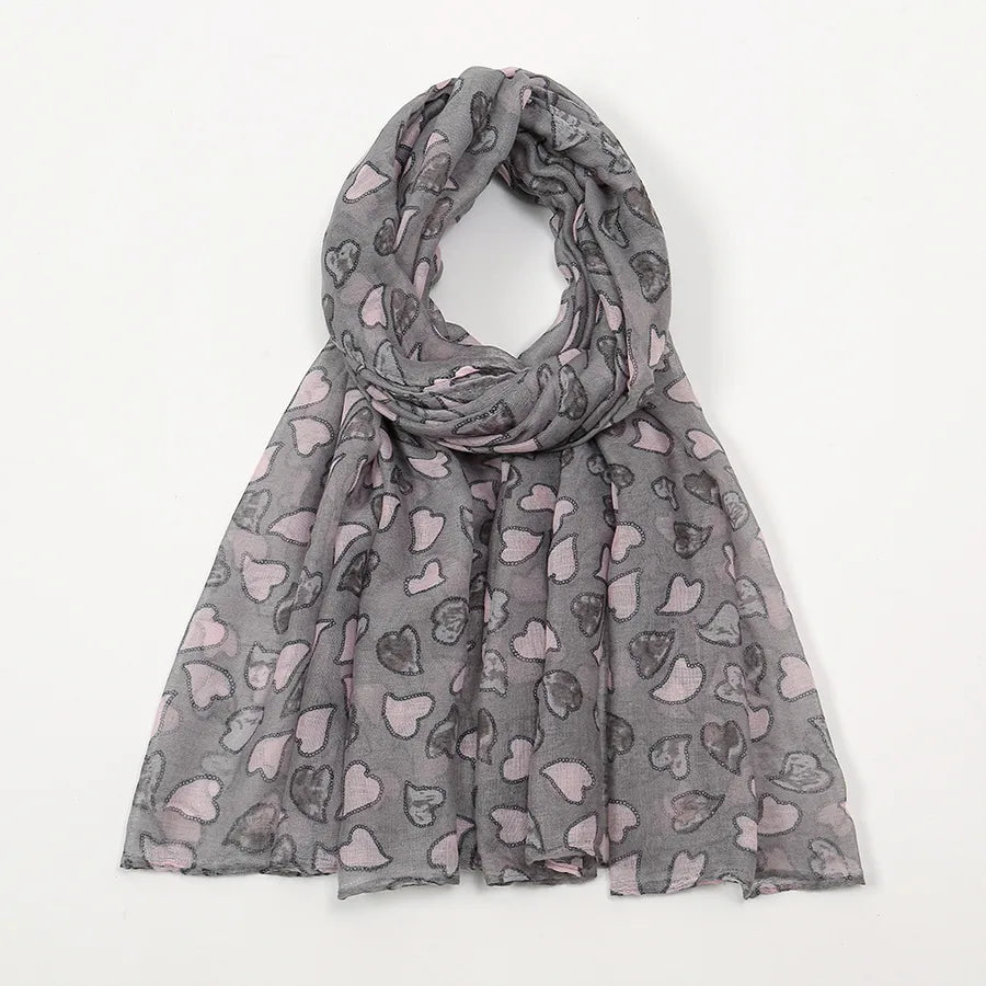 Women's Simple Style Color Block Voile Scarf