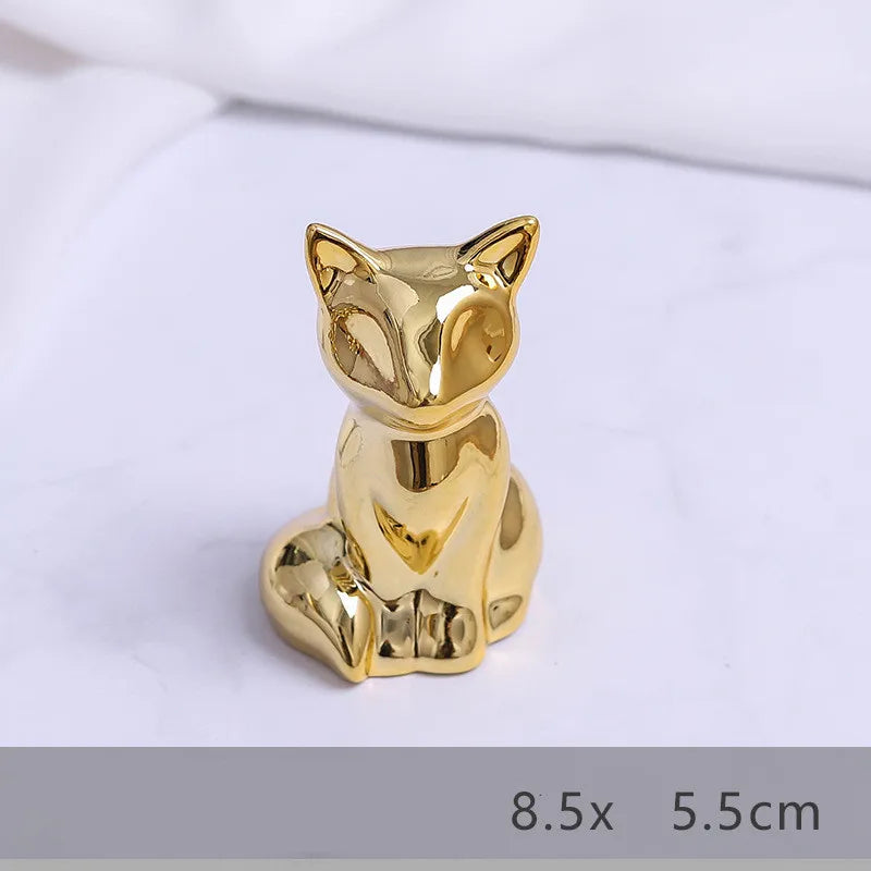 Nordic Style Cute Fox Elephant ceramics Home Daily 1 Piece