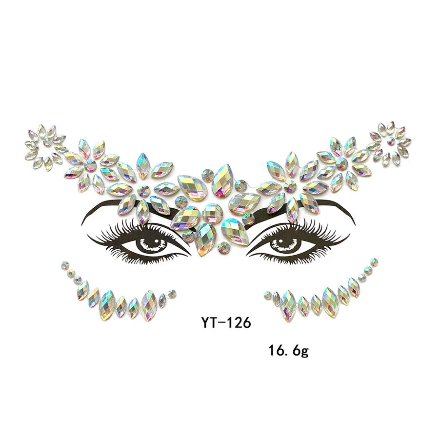 water droplets arylic tattoos & body art 1 piece