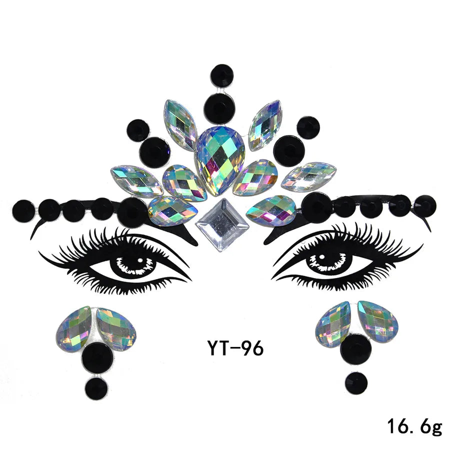 water droplets arylic tattoos & body art 1 piece