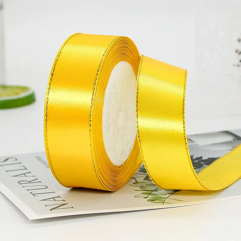 Classic Style Solid Color Polyester Holiday Wedding Birthday Party Supplies Gift Wrapping Supplies 1 Roll
