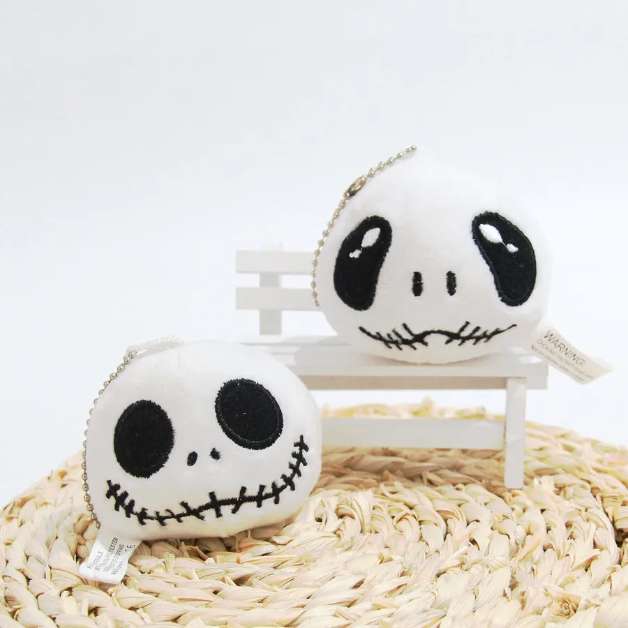 Halloween Jack Devil Skull Plush Toy Funny Ornament Bag Pendant Small Decorations Christmas Horror Night Soft Stuffed Dolls
