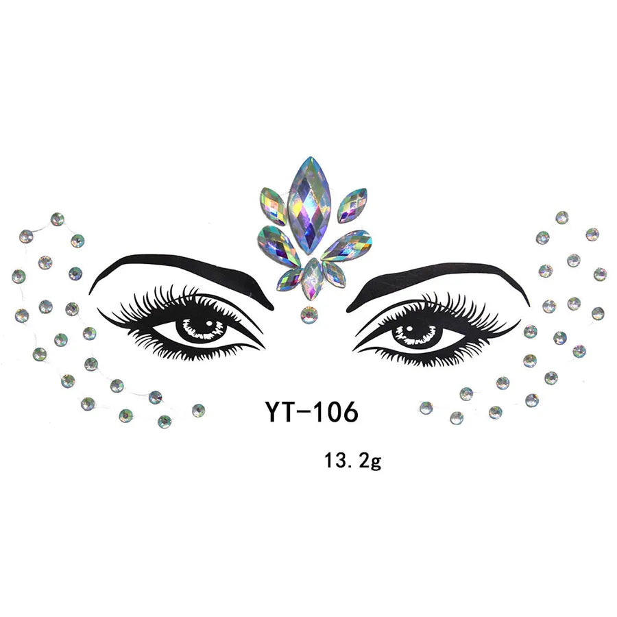 water droplets arylic tattoos & body art 1 piece