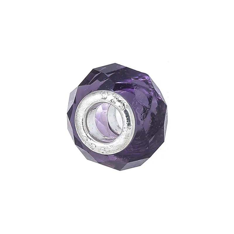 1 Piece 15*15mm Alloy Resin Geometric Polished Beads