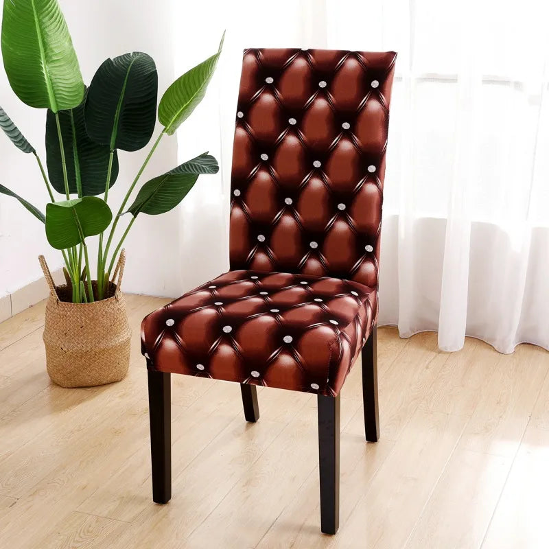 Chair Cover Hotel Chair Cover Dining Chair Cover One-piece Elastic Chair Cover Office Computer Seat Cover