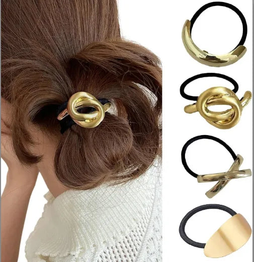 Vacation Streetwear Women's Scallop Starfish Alloy Plating Hair Tie