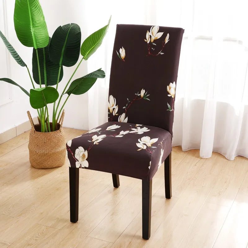 Chair Cover Hotel Chair Cover Dining Chair Cover One-piece Elastic Chair Cover Office Computer Seat Cover