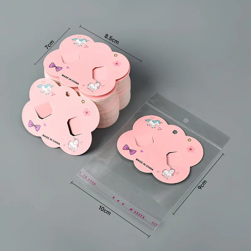 simple style letter solid color paper printing paper card 1 piece