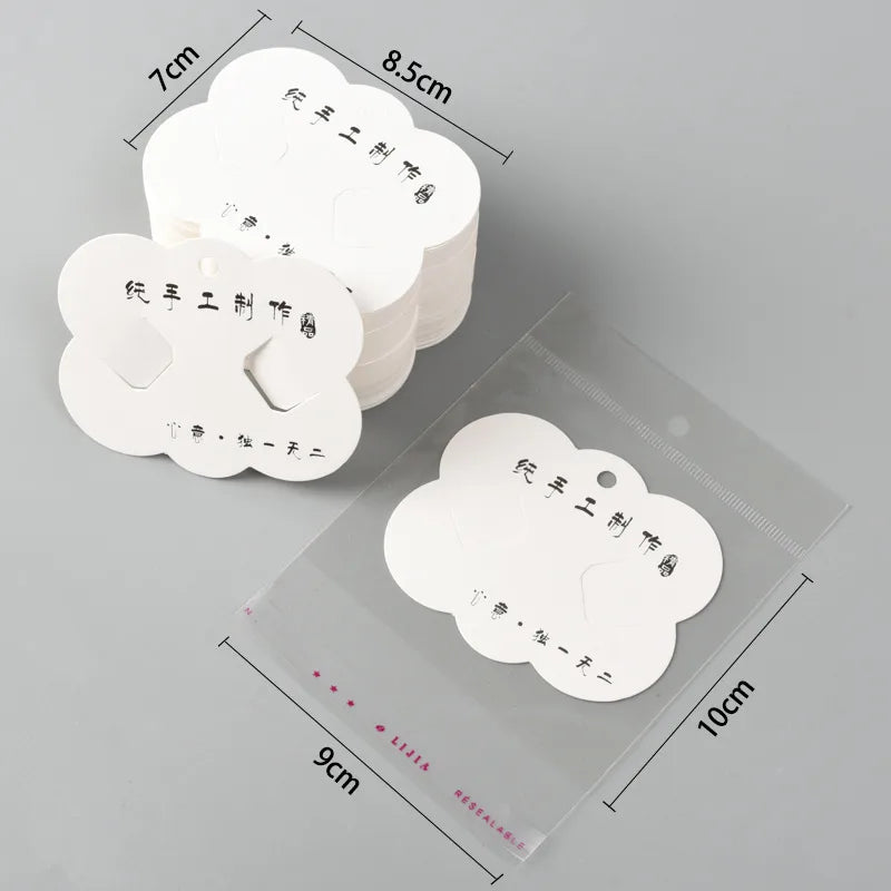 simple style letter solid color paper printing paper card 1 piece