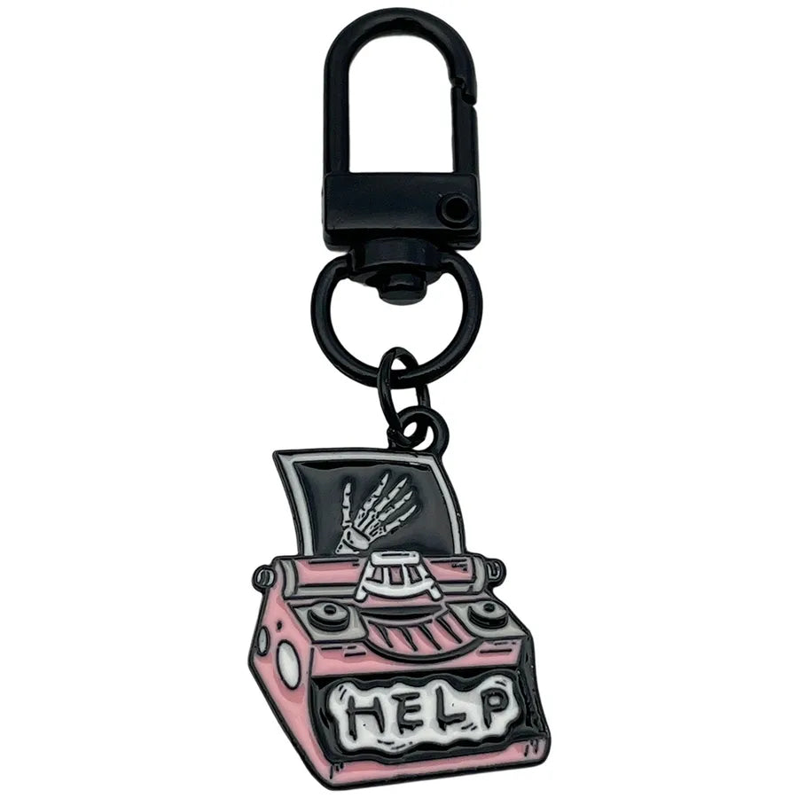 Halloween Ghost Cartoon Couple Car Keychain Pendant Ring Creative Personalized Alloy Bag Decorations Small Hanging Ornaments