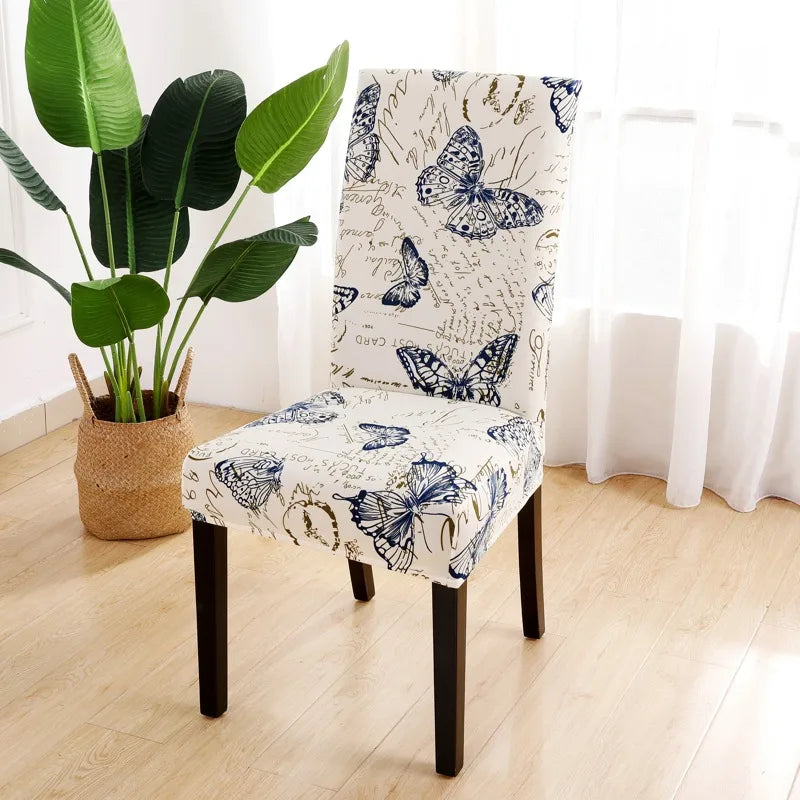 Chair Cover Hotel Chair Cover Dining Chair Cover One-piece Elastic Chair Cover Office Computer Seat Cover