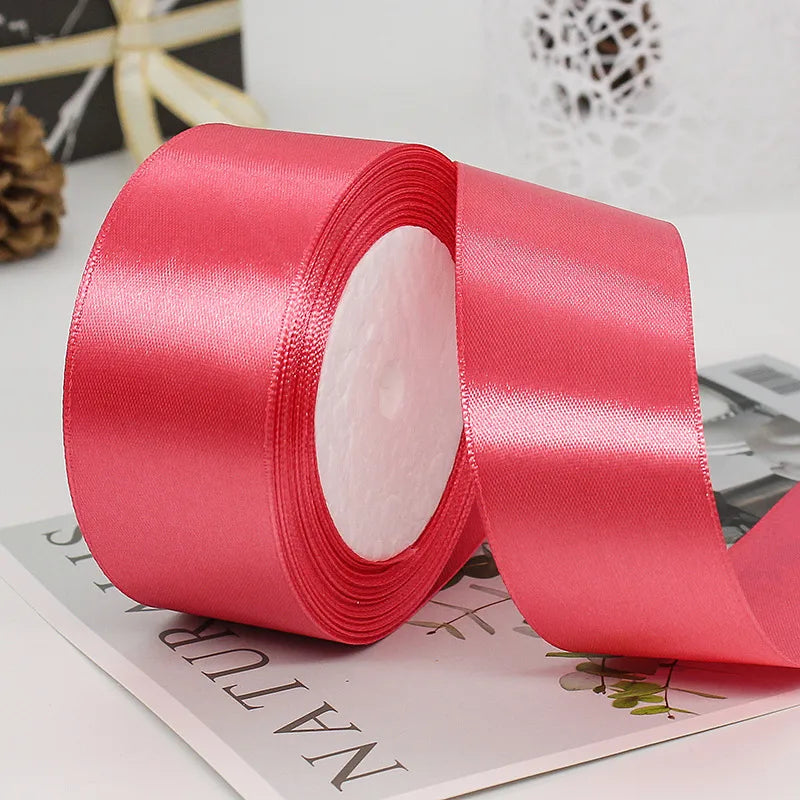 Modern Style Solid Color Polyester Holiday Wedding Birthday Party Supplies Gift Wrapping Supplies 1 Roll