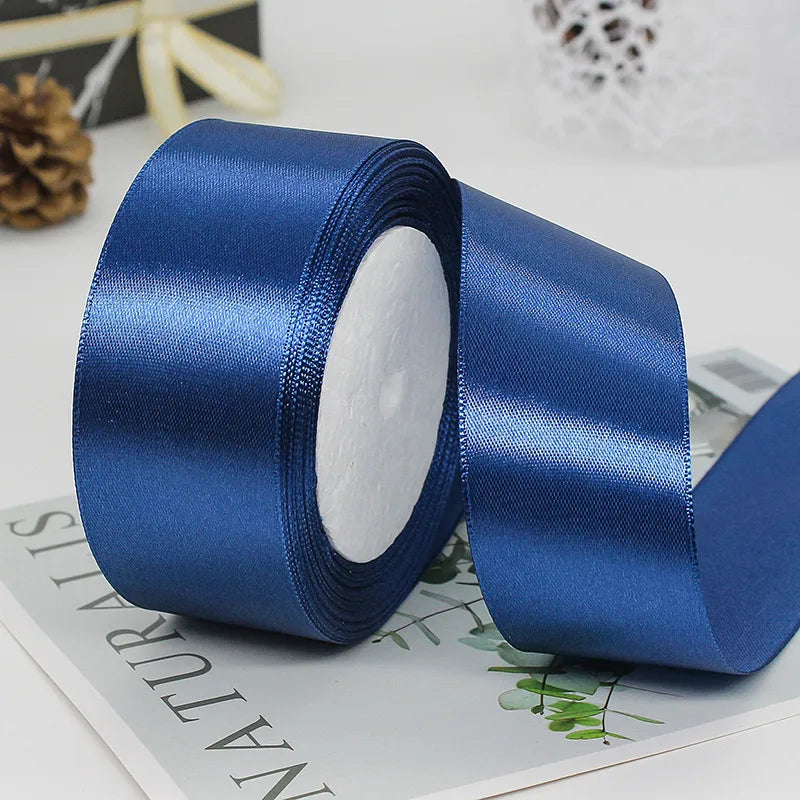 Modern Style Solid Color Polyester Holiday Wedding Birthday Party Supplies Gift Wrapping Supplies 1 Roll