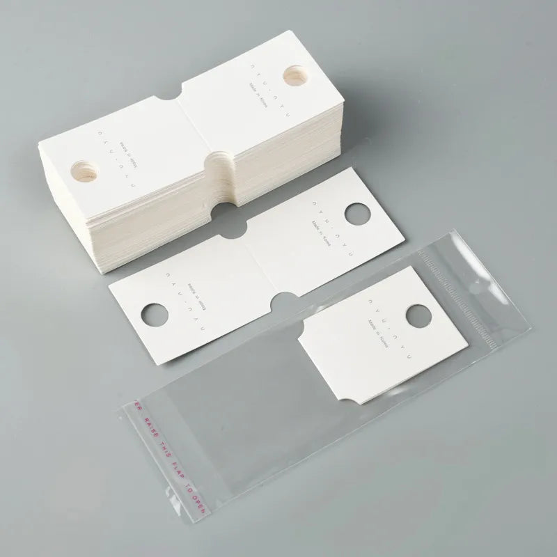 simple style letter solid color paper printing paper card 1 piece