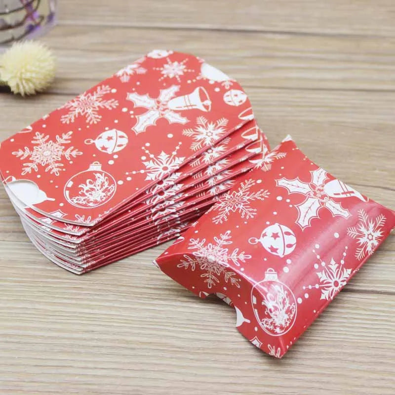Multicolor Handmade Christmas Gift Box Wedding Candy Swan Packaging Box Floral Design Jewelry Present Container