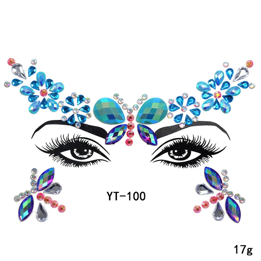 water droplets arylic tattoos & body art 1 piece