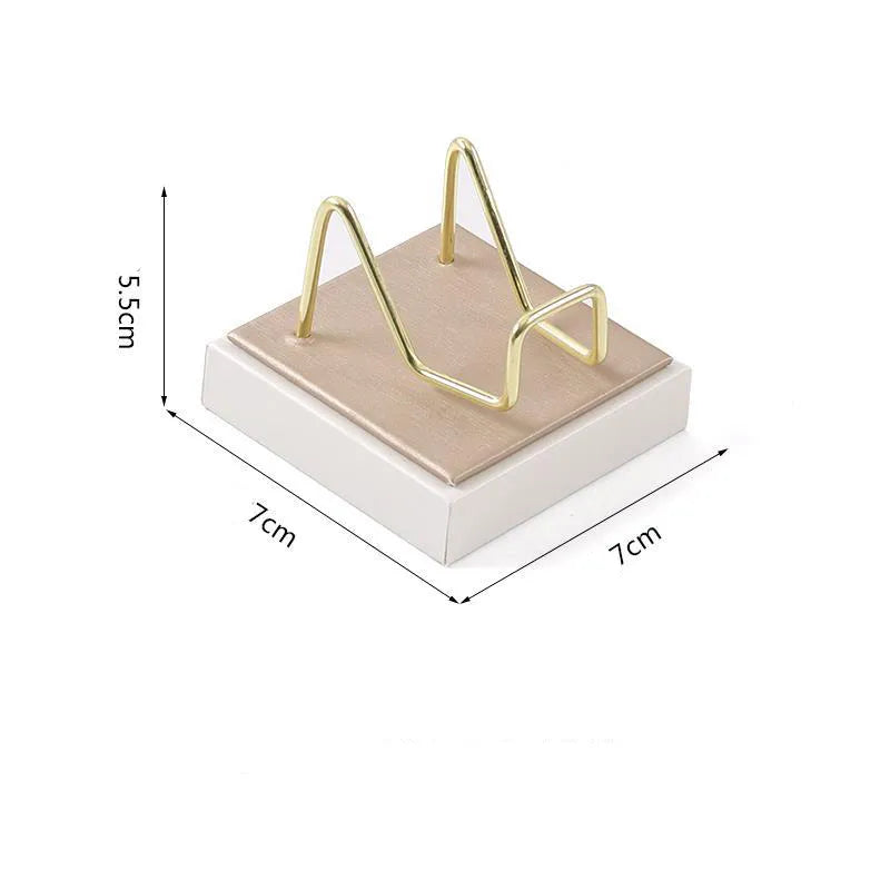 1 Piece PU IG Style Nordic Style Geometric Jewelry Display Jewelry Rack