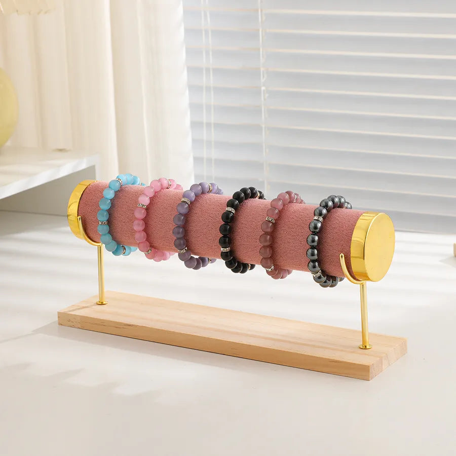 High-End Jewelry Display Stand Multi-Layer Bracelet Holder Watch Storage Rack Novelty Design Wooden Jewelry Accessory Showcase