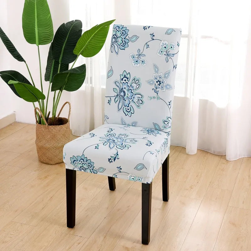 Chair Cover Hotel Chair Cover Dining Chair Cover One-piece Elastic Chair Cover Office Computer Seat Cover