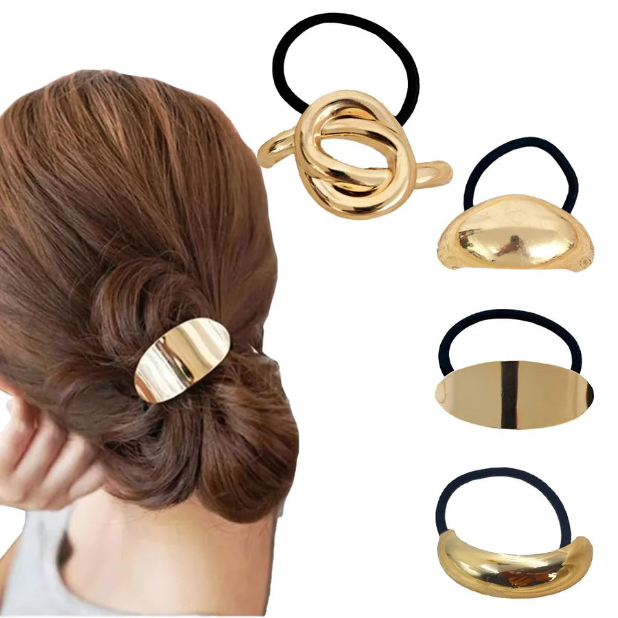 Vacation Streetwear Women's Scallop Starfish Alloy Plating Hair Tie