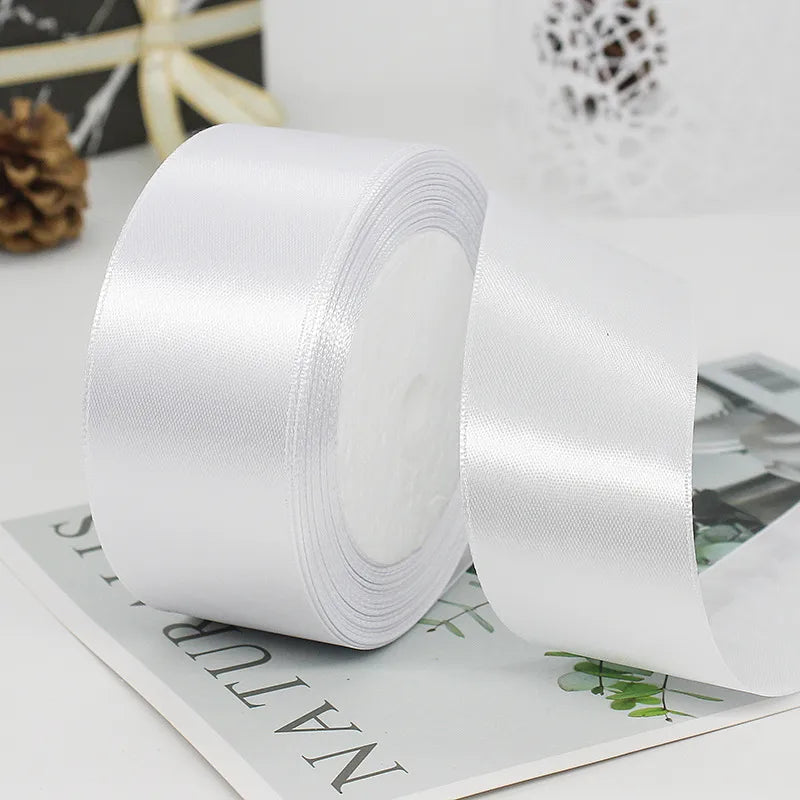 Modern Style Solid Color Polyester Holiday Wedding Birthday Party Supplies Gift Wrapping Supplies 1 Roll