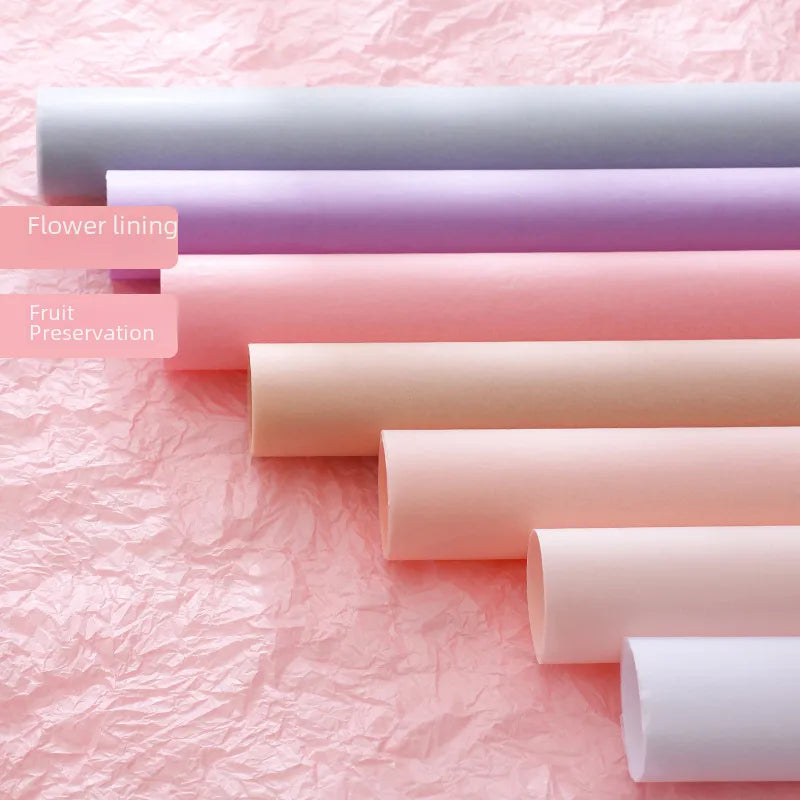 Sydney paper white bouquet packaging baking lining wrapping paper flowers floral wrapping paper hand-rolled paper preservative paper